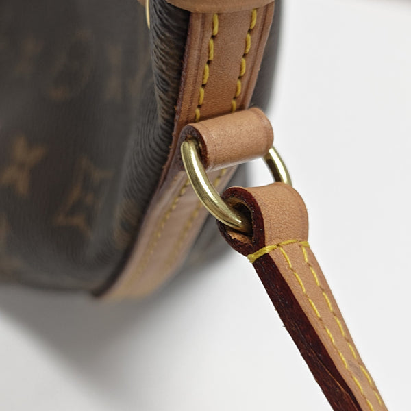 NÉONOÉ Nano Monogram Coated Canvas Brown