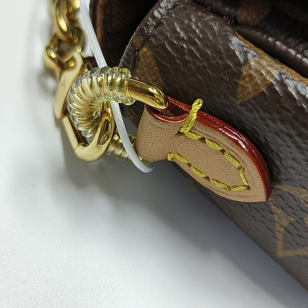 IVY Monogram Coated Canvas Brown