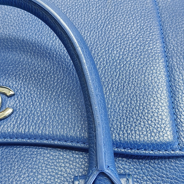 CERF Grained Calfskin Blue