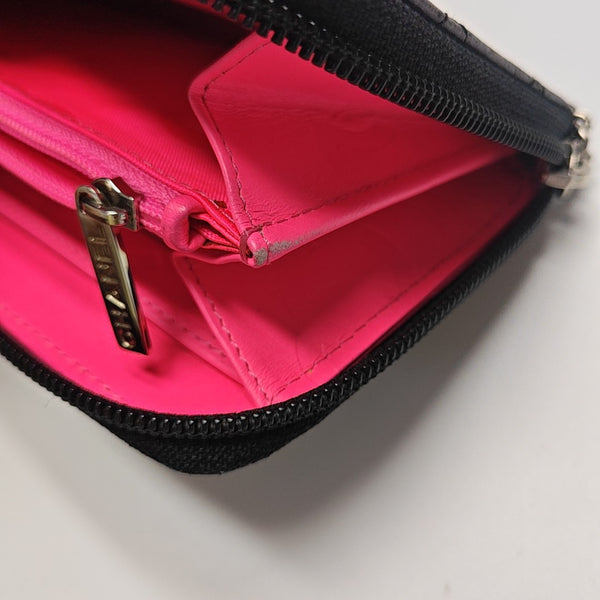 CAMBON Quilted Calfskin Black Wallet