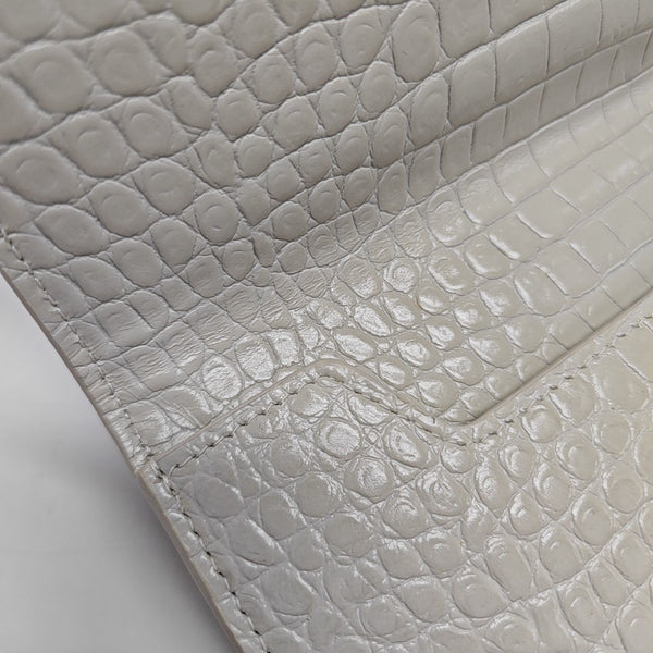 UPTOWN Small Calfskin White