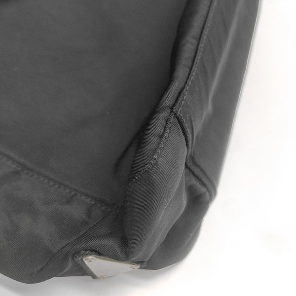 Nylon Shoulder Bag Black