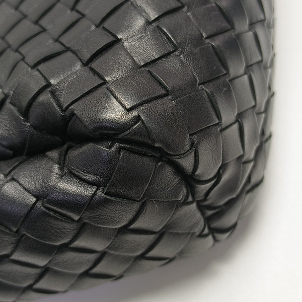 Calfskin Top Handle Bag Black