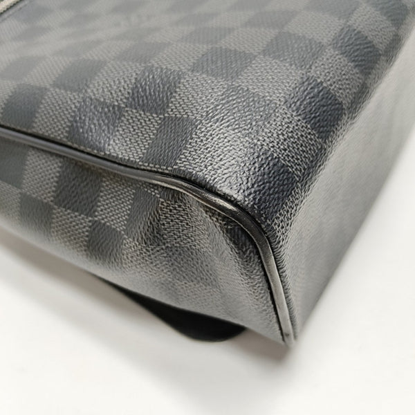 DISTRICT MM Damier Graphite Coated Canvas Gray
