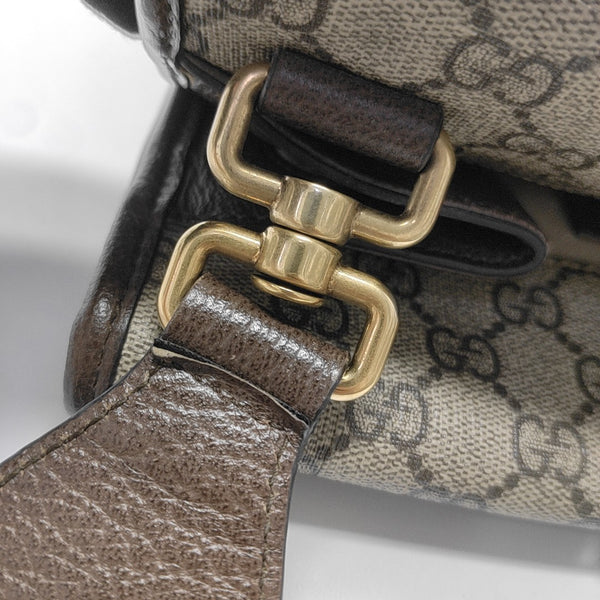 Neo Vintage Small Monogram Coated Canvas Beige