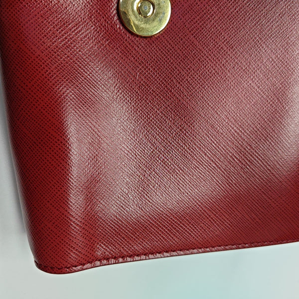 Ginny Calfskin Red