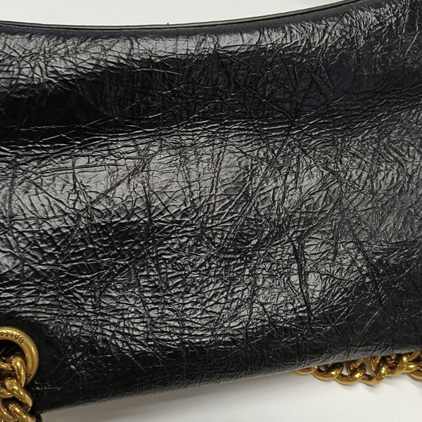 Crush Small Calfskin Black