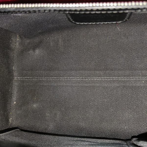 Boston Oblique Patent Leather Black