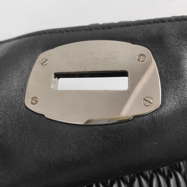 Crystal Lambskin Black