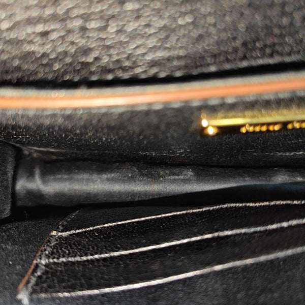 My Miu Calfskin Black