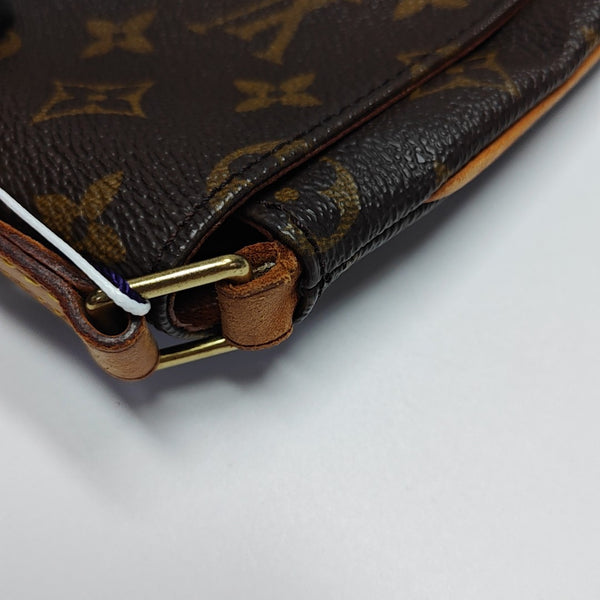 MUSETTE TANGO Monogram Coated Canvas Brown