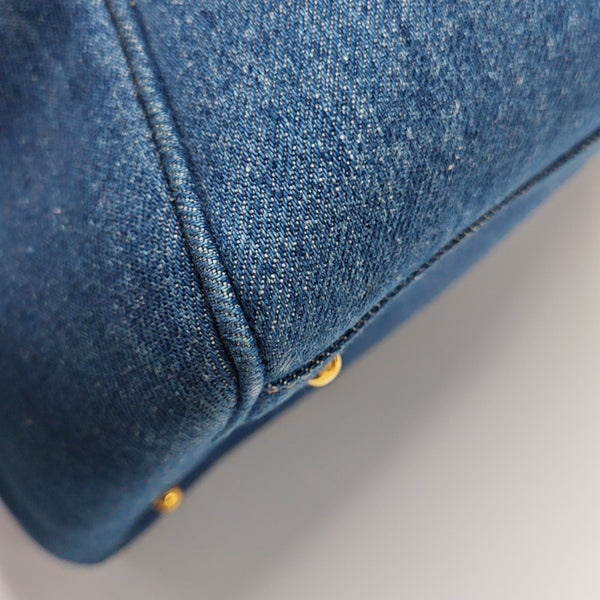 Denim Shoulder Bag Blue