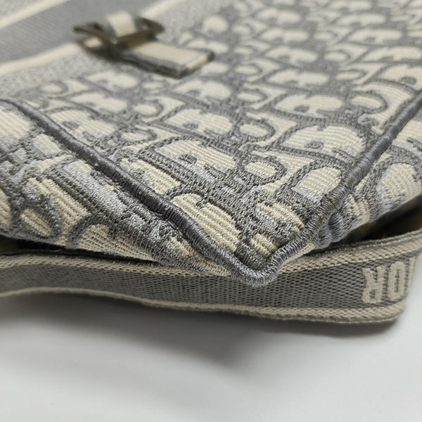 Diorcamp Large Oblique Canvas Gray