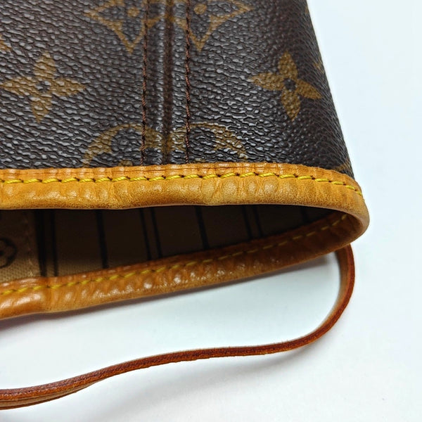 NEVERFULL GM Lona revestida Monogram Marrón
