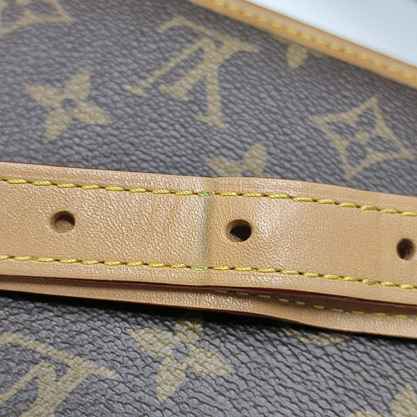 CARRYALL PM Monogram Coated Canvas Brown