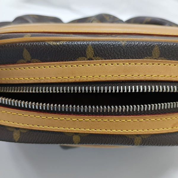 KLARA Monogram Coated Canvas Brown