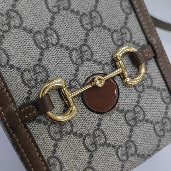 Horsebit 1955 Mini Coated Canvas Beige