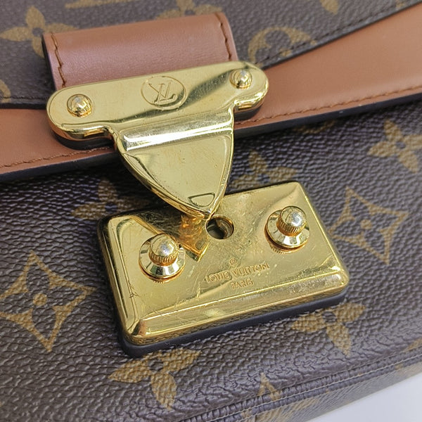 MARCEAU Monogram Coated Canvas Brown