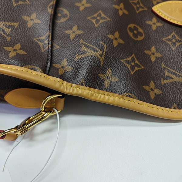 DIANE Monogram Coated Canvas Brown