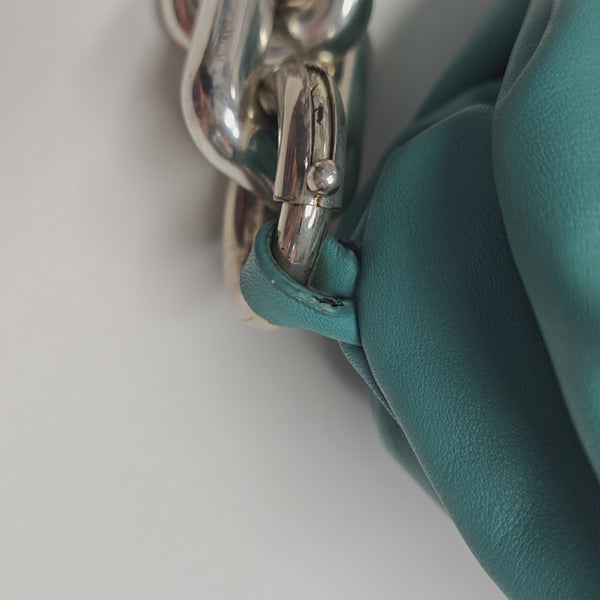 The Pouch Mini Calfskin Blue