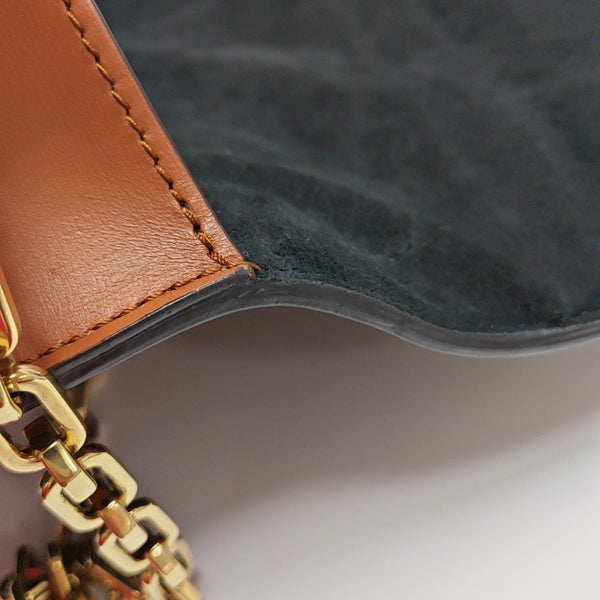 DAUPHINE MM Monogram Coated Canvas Brown