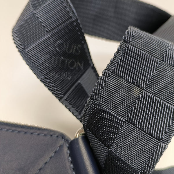 OUTDOOR Damier Coated Canvas Blue