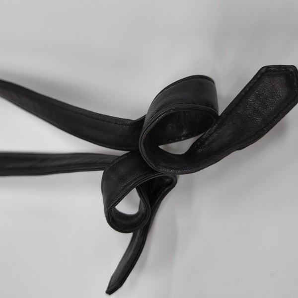 Lambskin Shoulder Bag Black