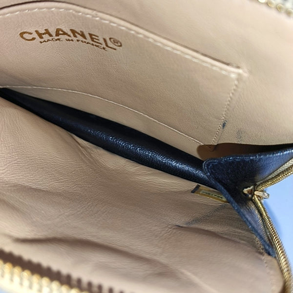 Quilted Lambskin Beige