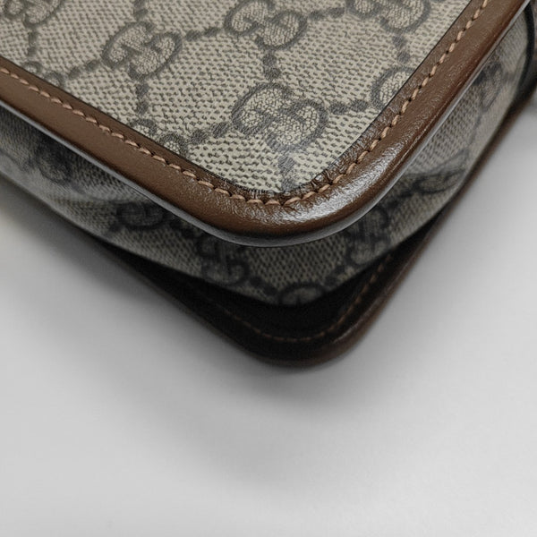 Bree Monogram Coated Canvas Beige