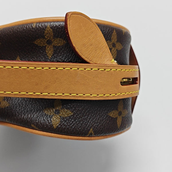 GAME ON Monogram Coated Canvas Brown