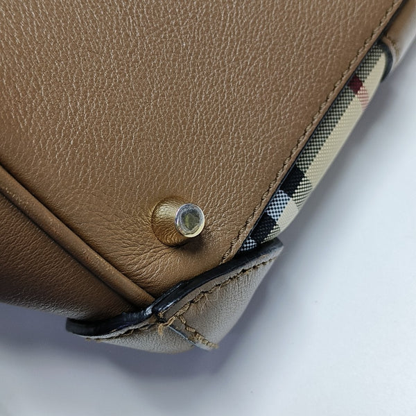 Canvas Shoulder Bag Beige