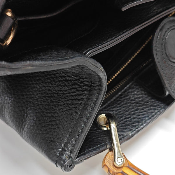 Bamboo 1947 Medium Calfskin Black