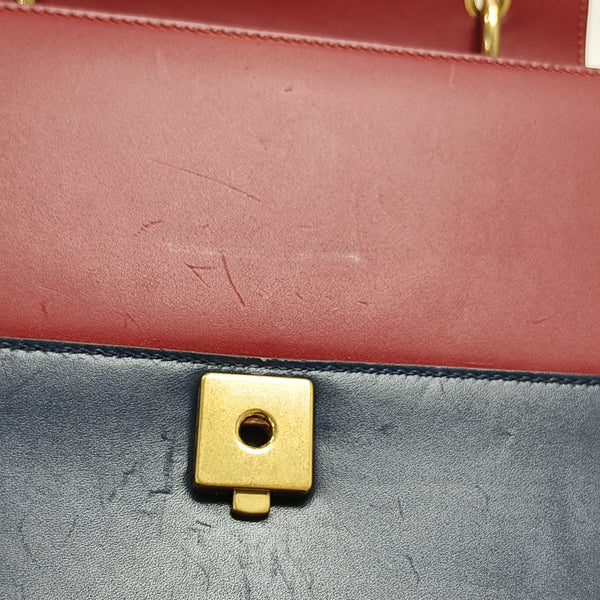 Queen Margaret Small Calfskin Multicolor