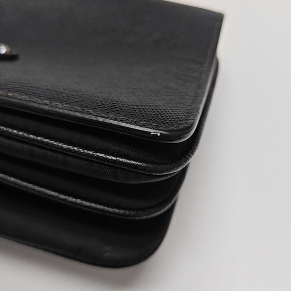Calfskin Shoulder Bag Black
