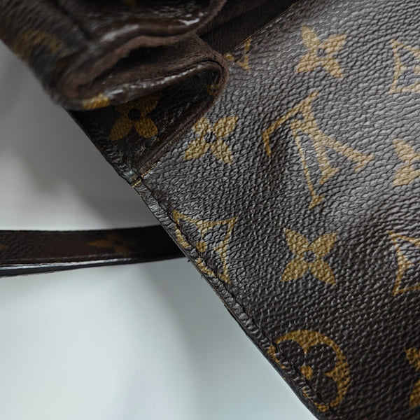 MÉTIS MM Monogram Coated Canvas Brown