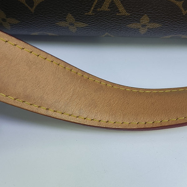 SIDE TRUNK MM Monogram Coated Canvas Brown