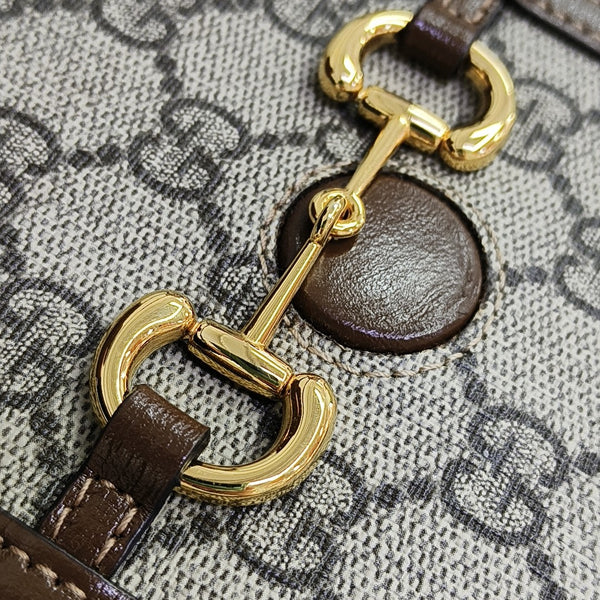 Horsebit 1955 Mini Coated Canvas Beige