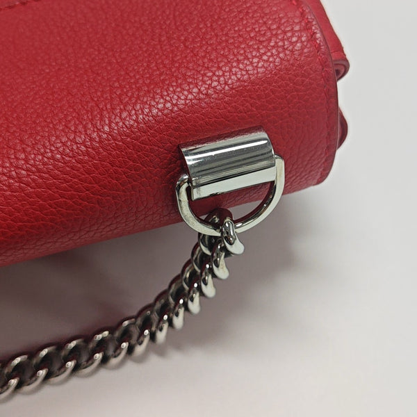 LOCKME BB Calfskin Red