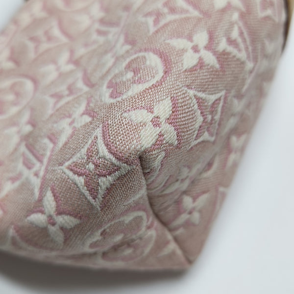 Pochette Mia Monogram Fabric Pink