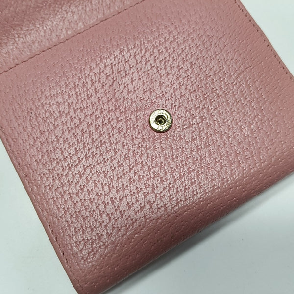 Calfskin Wallet Pink