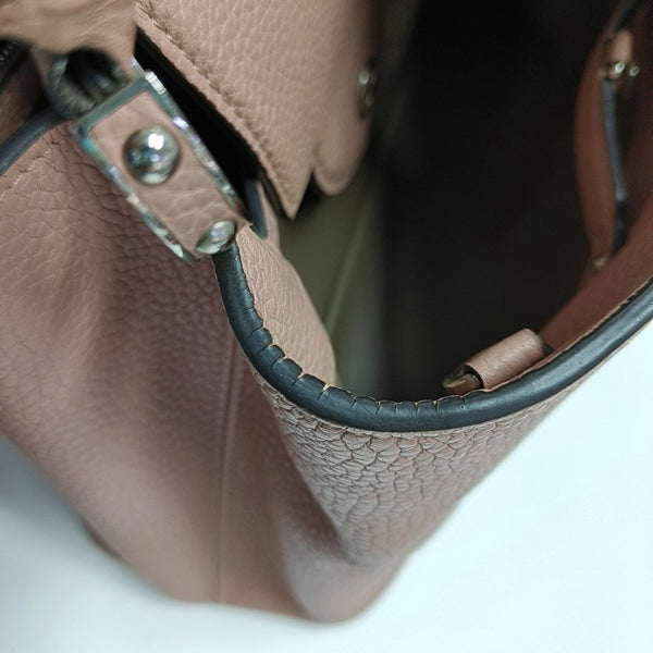 CAPUCINES MM Calfskin Pink