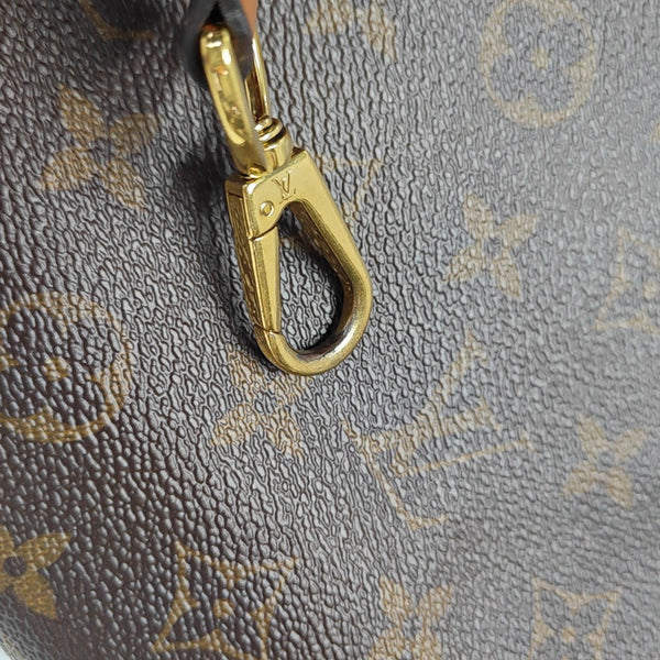 DAUPHINE MM Monogram Coated Canvas Brown