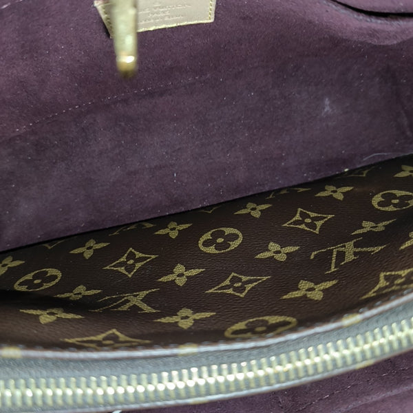 MONTAIGNE Monogram Coated Canvas Brown