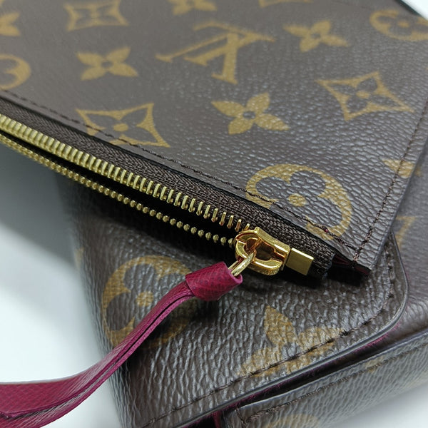 FÉLICIE Monogram Coated Canvas Brown