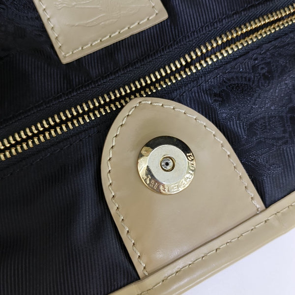 Quilted Nylon Beige