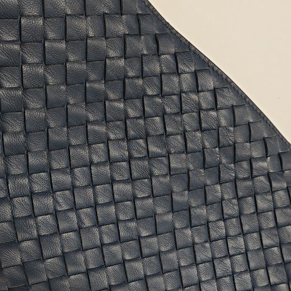 Calfskin Shoulder Bag Blue