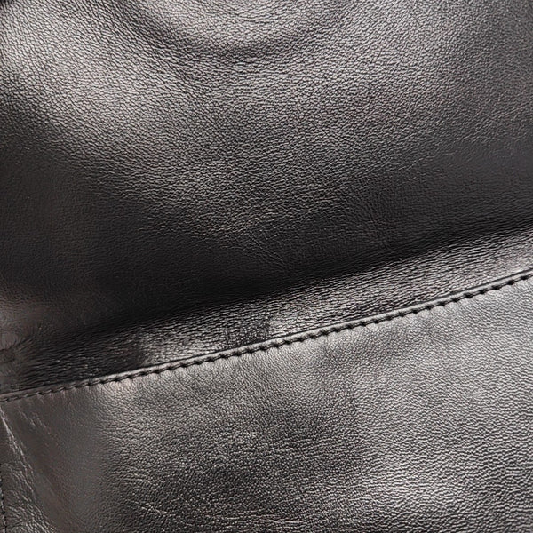 Lambskin Shoulder Bag Black