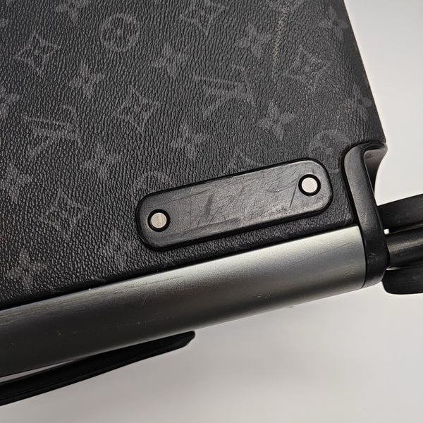HORIZON 55 Monogram Coated Canvas Gray