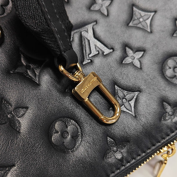 COUSSIN PM Lambskin Black