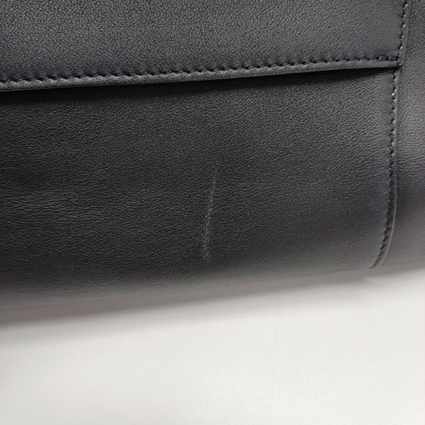Downtown Medium Calfskin Black